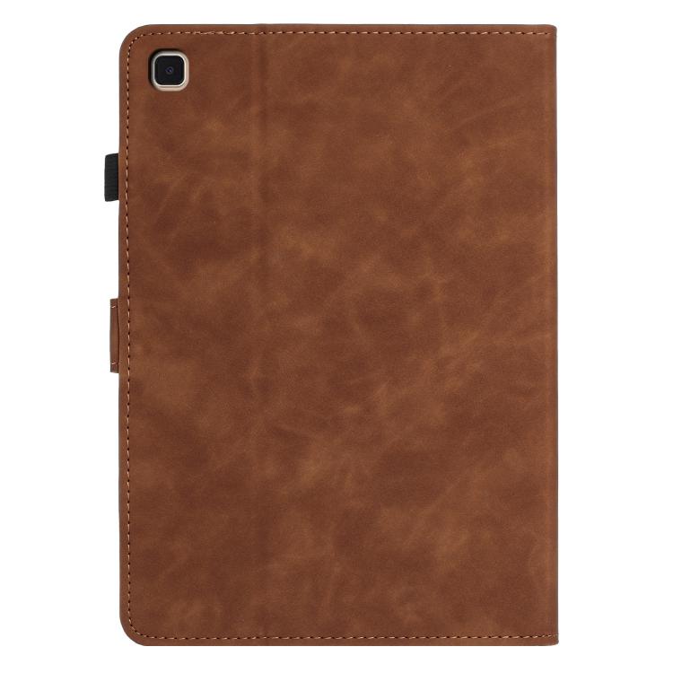 Custodia tablet in pelle con stampa a rilievo per Samsung Galaxy Tab S5e 10.5, A