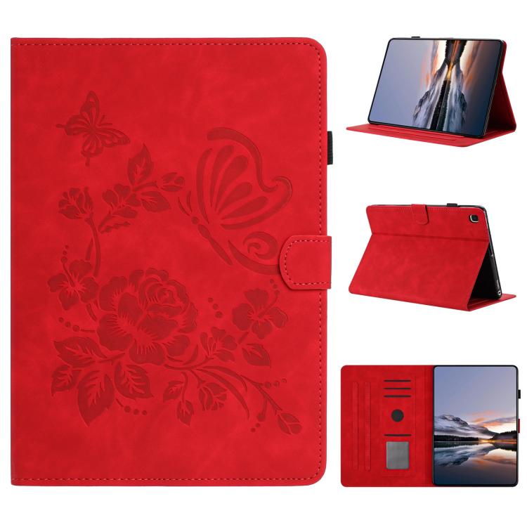 Custodia tablet in pelle con stampa a rilievo per Samsung Galaxy Tab S5e 10.5, A