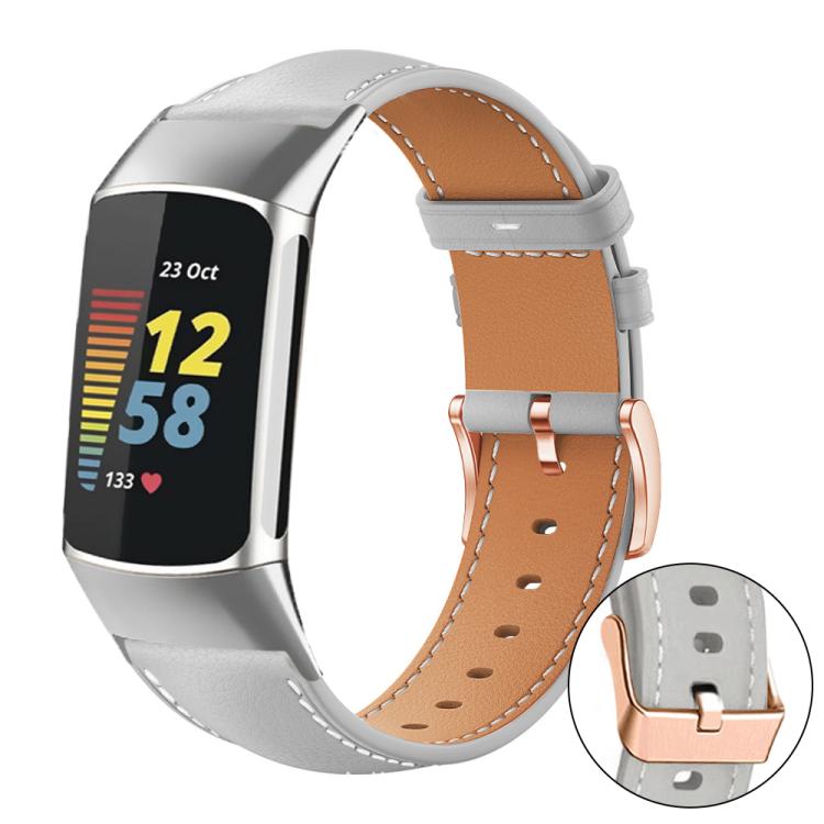 Cinturino per orologio xDfind in pelle vegana a grana fine con fibbia color oro rosa Black Shark, colore nero., For Fitbit Charge 6 / 5, For Fitbit Versa 4 / 3 / Sense2 / 1, For Fitbit Versa 2/Versa/Versa Lite/Blaze, For Fitbit Charge 4 / 3
