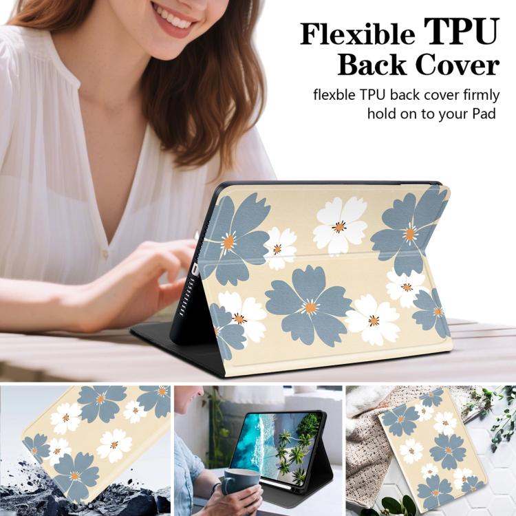 Custodia tablet Painted Voltage con scomparto penna per Samsung Galaxy Tab A7