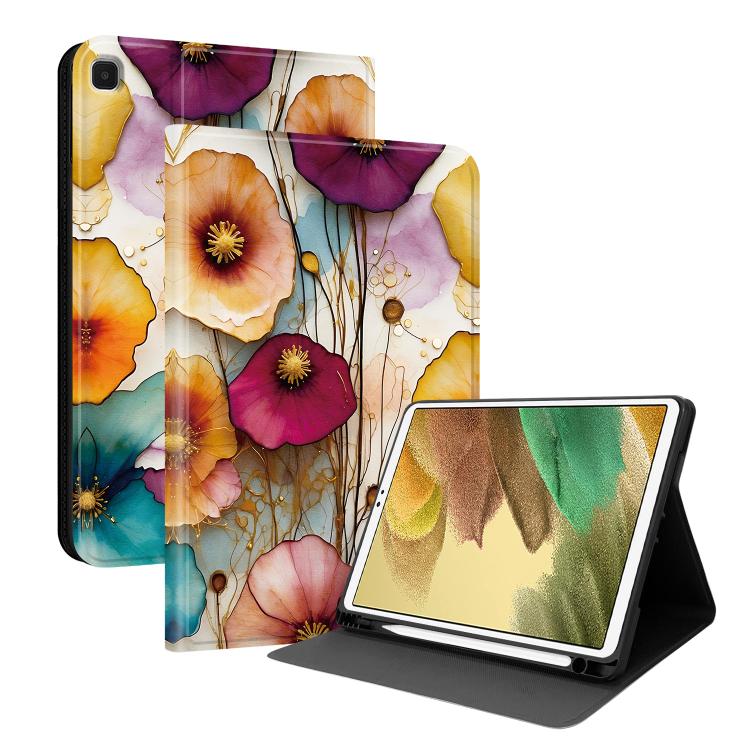 Custodia tablet Painted Voltage con scomparto penna per Samsung Galaxy Tab A7