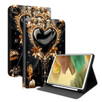 Custodia tablet Painted Voltage con scomparto penna per Samsung Galaxy Tab A7