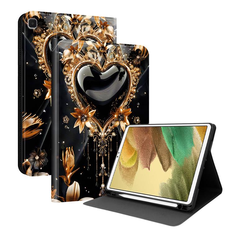 Custodia tablet Painted Voltage con scomparto penna per Samsung Galaxy Tab A7