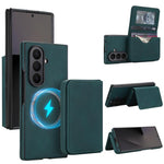 Portafoglio magnetico staccabile in similpelle con protezione RFID per Samsung