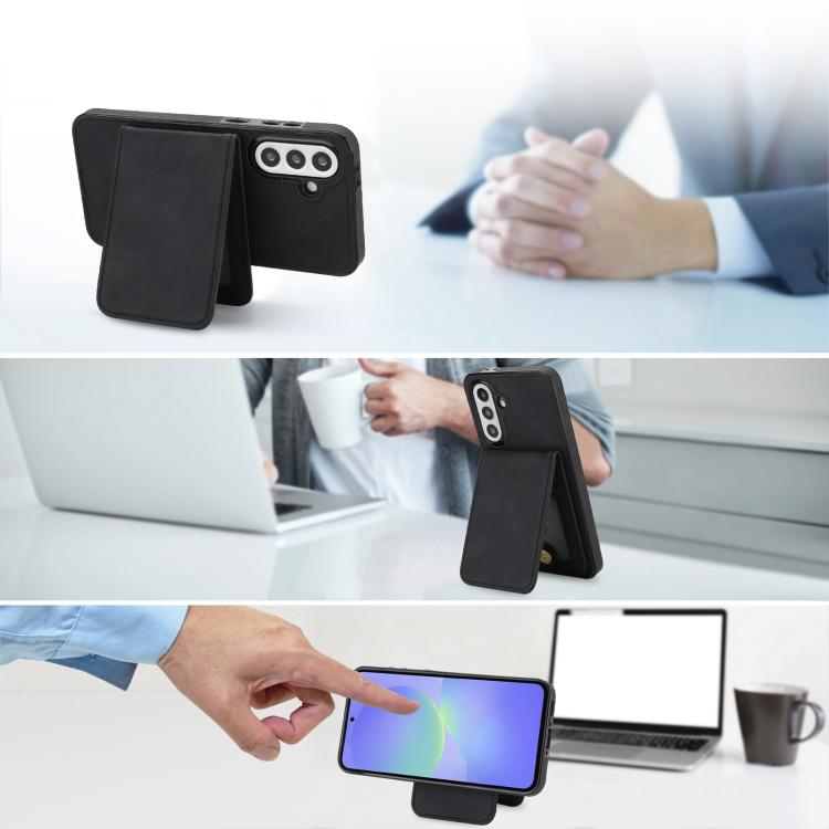 Custodia similpelle con portafoglio magnetico per Samsung Galaxy A36 5G