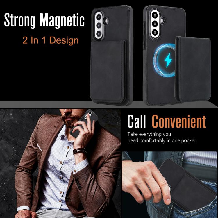 Custodia similpelle con portafoglio magnetico per Samsung Galaxy A36 5G