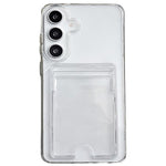Porta carte in acrilico custodia antiurto per Samsung Galaxy S26+ e S26 Ultra 5G