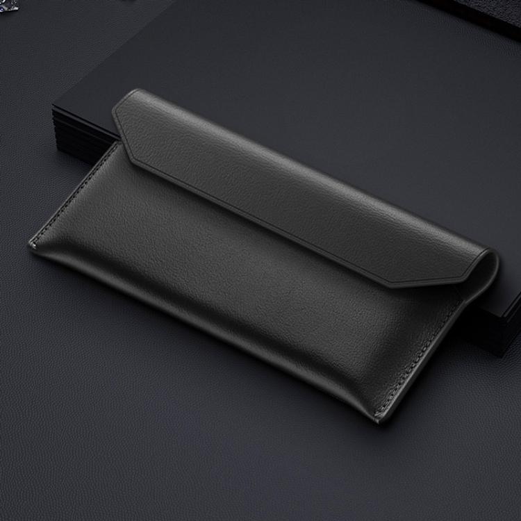 Custodia in vera pelle con design a busta per Samsung Galaxy Z TriFold