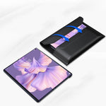 Custodia in vera pelle con design a busta per Samsung Galaxy Z TriFold
