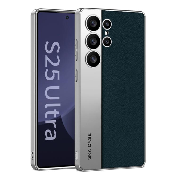 Custodia in pelle placcata opaca a copertura totale per Samsung Galaxy S26, S25