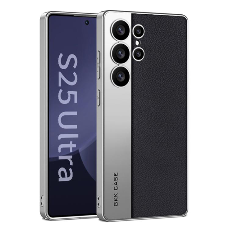 Custodia in pelle placcata opaca a copertura totale per Samsung Galaxy S26, S25