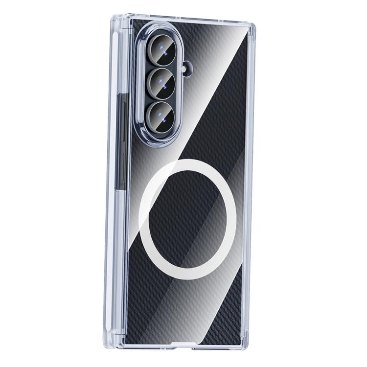 Custodia trasparente con magnete a doppio asse per Samsung Galaxy Z TriFold