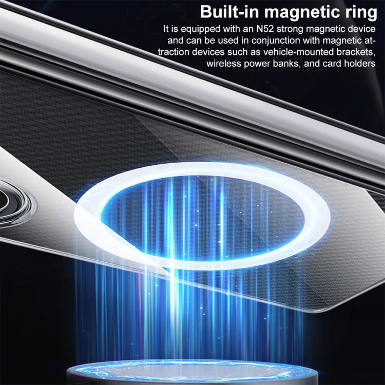 Custodia trasparente con magnete a doppio asse per Samsung Galaxy Z TriFold