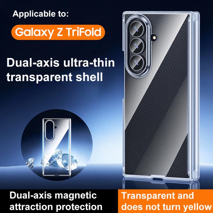 Custodia trasparente Dual Axis per Samsung Galaxy Z TriFold