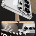 Custodia per telefono GKK Space Series con airbag a copertura totale per Samsung