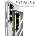 Custodia per telefono GKK Space Series con airbag a copertura totale per Samsung