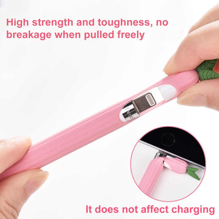 Custodia in silicone antiscivolo per Apple Pencil Pro 2