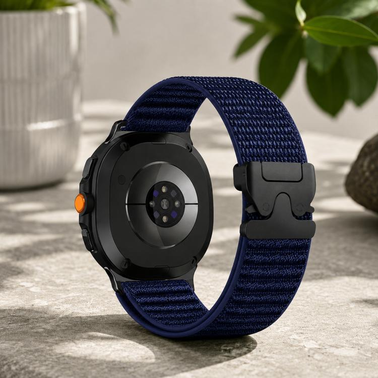 Cinturino per orologio in nylon con fibbia a paracadute e motivo montano xDfind, For Samsung Galaxy Watch8 / Watch8 Classic