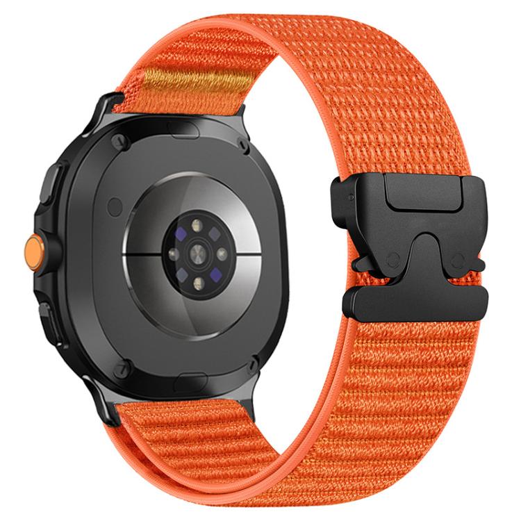 Cinturino per orologio in nylon con fibbia a paracadute e motivo montano xDfind, For Samsung Galaxy Watch8 / Watch8 Classic
