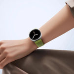 Cinturino per orologio in nylon con fibbia a paracadute e motivo montano xDfind, For Samsung Galaxy Watch8 / Watch8 Classic