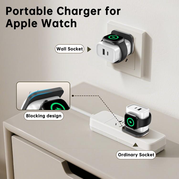 Caricabatterie multifunzione 3 in 1 20W USB Type-C