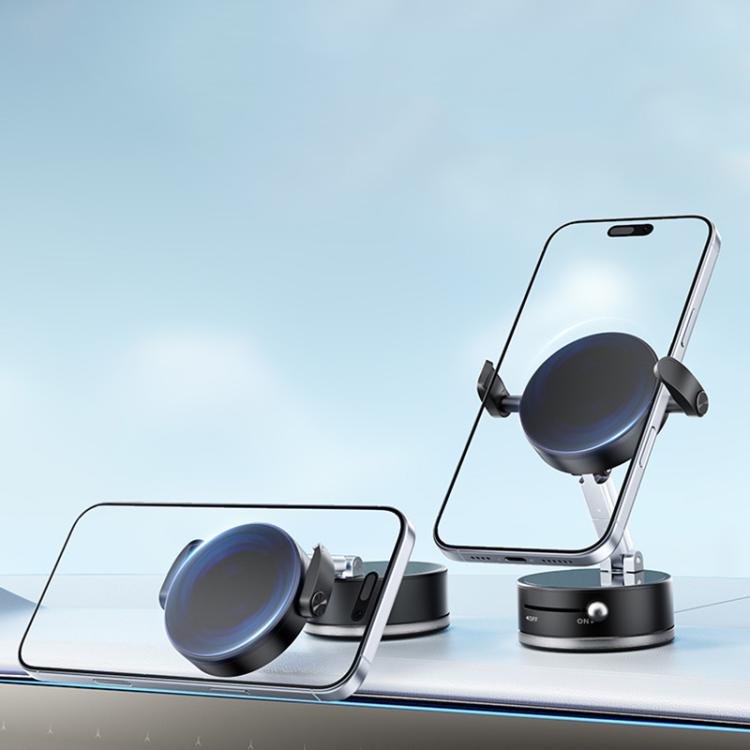 Supporto auto magnetico A9 Pro con morsetto e rotazione 360°