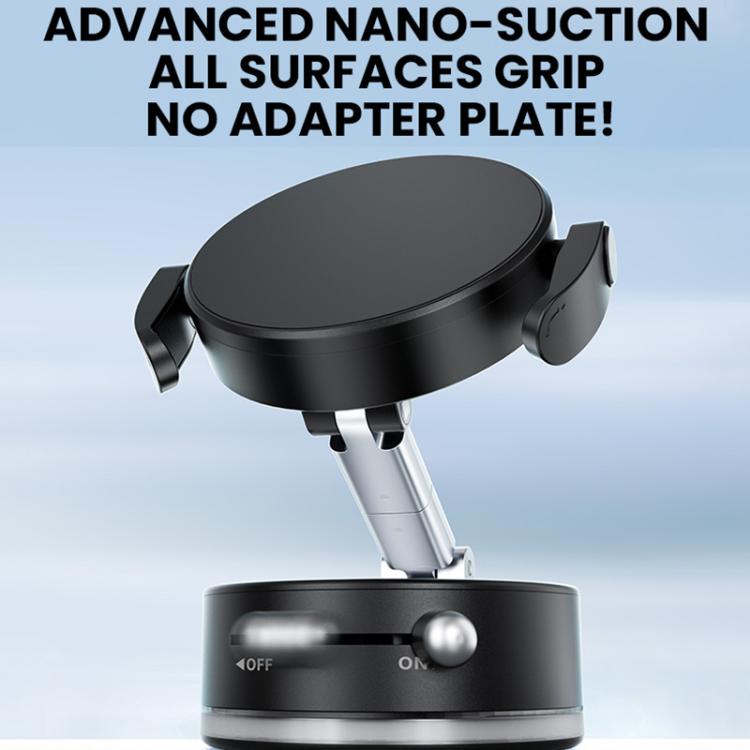 Supporto auto magnetico A9 Pro con morsetto e rotazione 360°