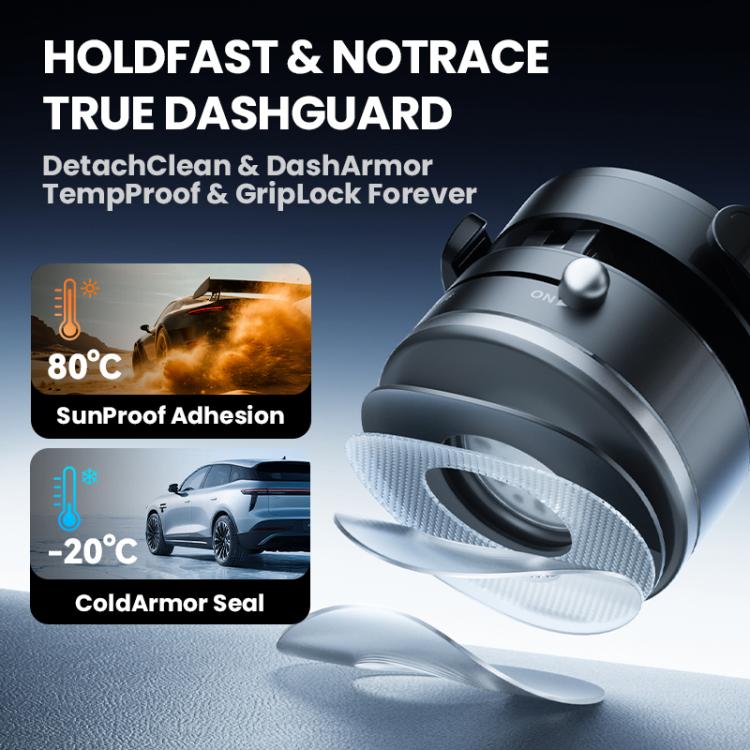 Supporto auto magnetico A9 Pro con morsetto e rotazione 360°