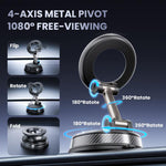 Supporto telefono auto pieghevole con magnete forte