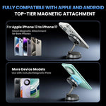 Supporto auto con caricabatterie wireless 15W A14