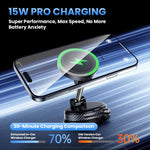 Supporto auto con caricabatterie wireless 15W A14