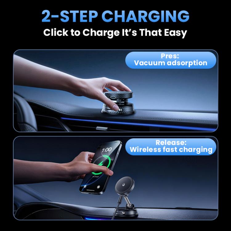 Supporto auto con caricabatterie wireless 15W A14