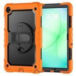 Custodia ibrida in silicone per Samsung Galaxy Tab A11+ / A9+ con tracolla