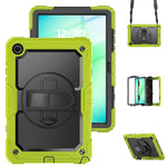 Custodia ibrida in silicone per Samsung Galaxy Tab A11+ / A9+ con tracolla