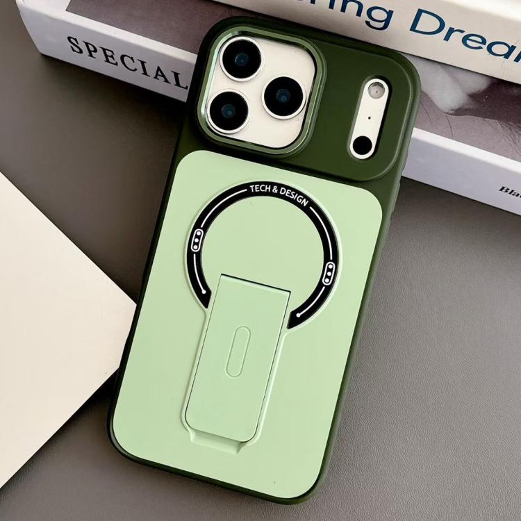 Custodia magnetica ibrida in TPU e PC con supporto, effetto pelle., For iPhone 17 Pro Max, For iPhone 17 Pro, For iPhone 17, For iPhone 16 Pro Max