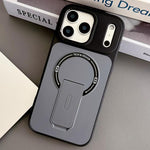 Custodia magnetica ibrida in TPU e PC con supporto, effetto pelle., For iPhone 17 Pro Max, For iPhone 17 Pro, For iPhone 17, For iPhone 16 Pro Max