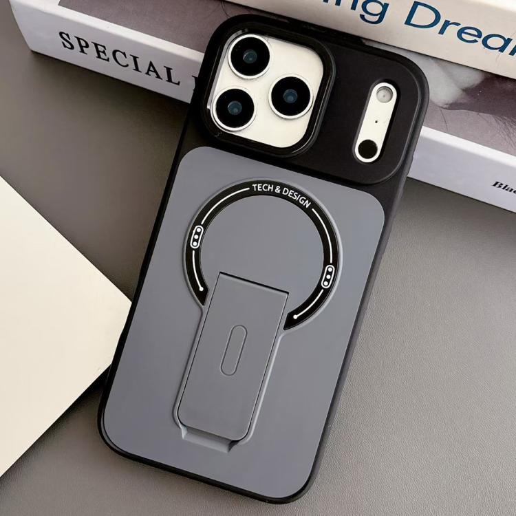 Custodia magnetica ibrida in TPU e PC con supporto, effetto pelle., For iPhone 17 Pro Max, For iPhone 17 Pro, For iPhone 17, For iPhone 16 Pro Max