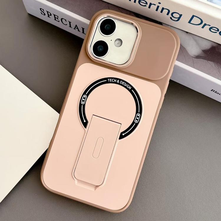 Custodia magnetica ibrida in TPU e PC con supporto, effetto pelle., For iPhone 17 Pro Max, For iPhone 17 Pro, For iPhone 17, For iPhone 16 Pro Max