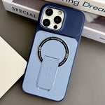 Custodia magnetica ibrida in TPU e PC con supporto, effetto pelle., For iPhone 17 Pro Max, For iPhone 17 Pro, For iPhone 17, For iPhone 16 Pro Max