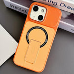 Custodia magnetica ibrida in TPU e PC con supporto, effetto pelle., For iPhone 15, For iPhone 14, For iPhone 14 Pro, For iPhone 14 Pro Max
