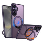 Custodia Kalebol MagSafe con anello in metallo per Galaxy S26 5G