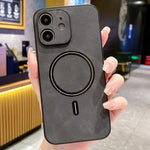 Custodia magnetica per telefono in similpelle effetto pelle di agnello, For iPhone 11, For iPhone 11 Pro