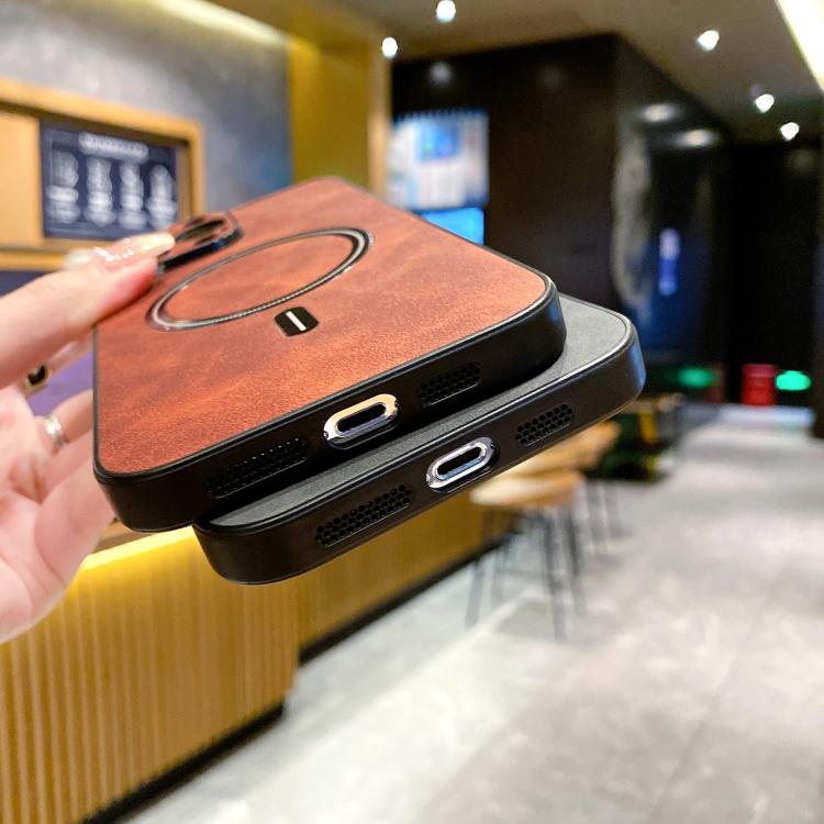 Custodia magnetica per telefono in similpelle effetto pelle di agnello, For iPhone 11, For iPhone 11 Pro