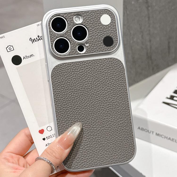 Si trasforma in una custodia per telefono con ampia finestra e texture effetto litchi satinato della serie 17., For iPhone 14 Plus, For iPhone 14, For iPhone 14 Pro, For iPhone 14 Pro Max