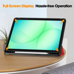 Custodia TPU con supporto a tre ante per Samsung Galaxy Tab A11+