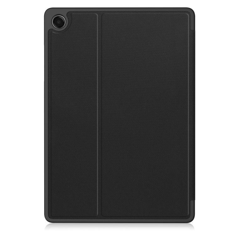 Custodia per tablet in tessuto twill effetto pelle vegana con supporto per