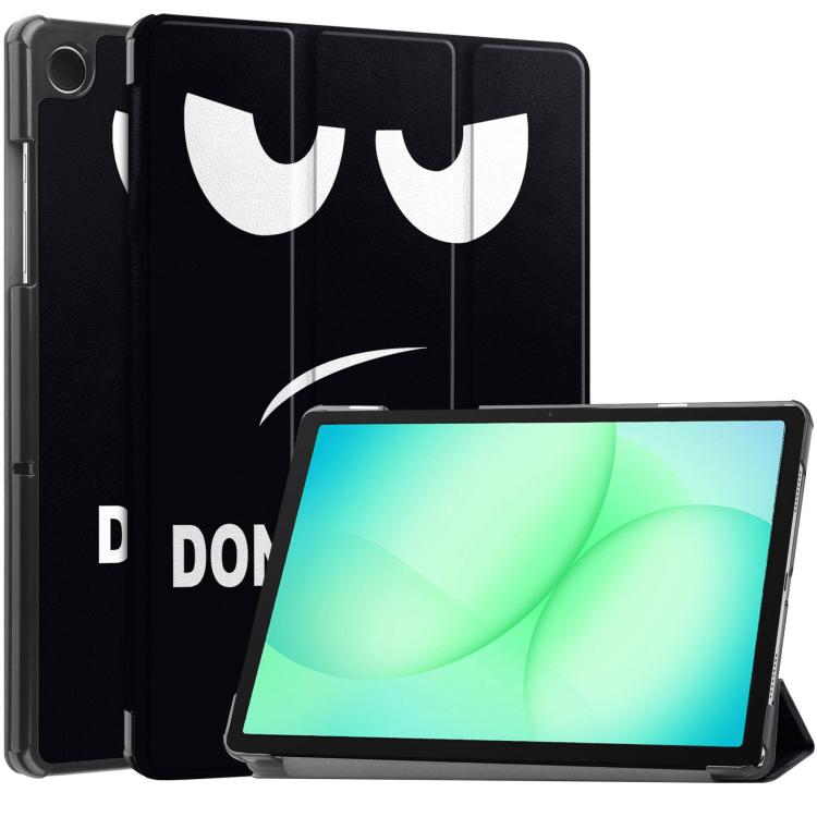 Custodia per tablet intelligente Custer con 3 ante dipinta a mano per Samsung