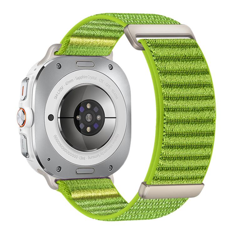 Cinturino per orologio xDfind in nylon a due sezioni con motivo montano., For Samsung Galaxy Watch Ultra / Ultra 2025