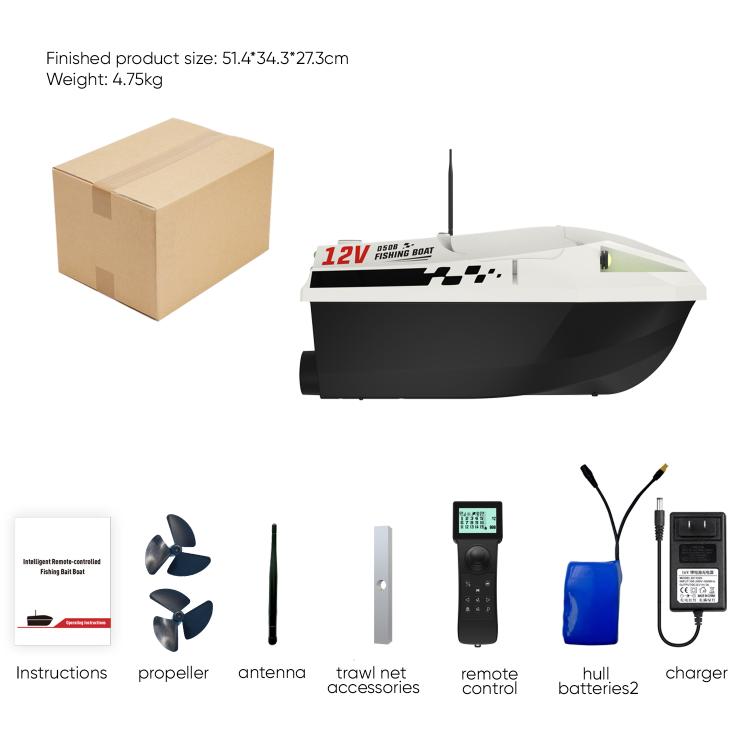D50B Telecomando GPS per Barca da Pesca con Esche 12V
