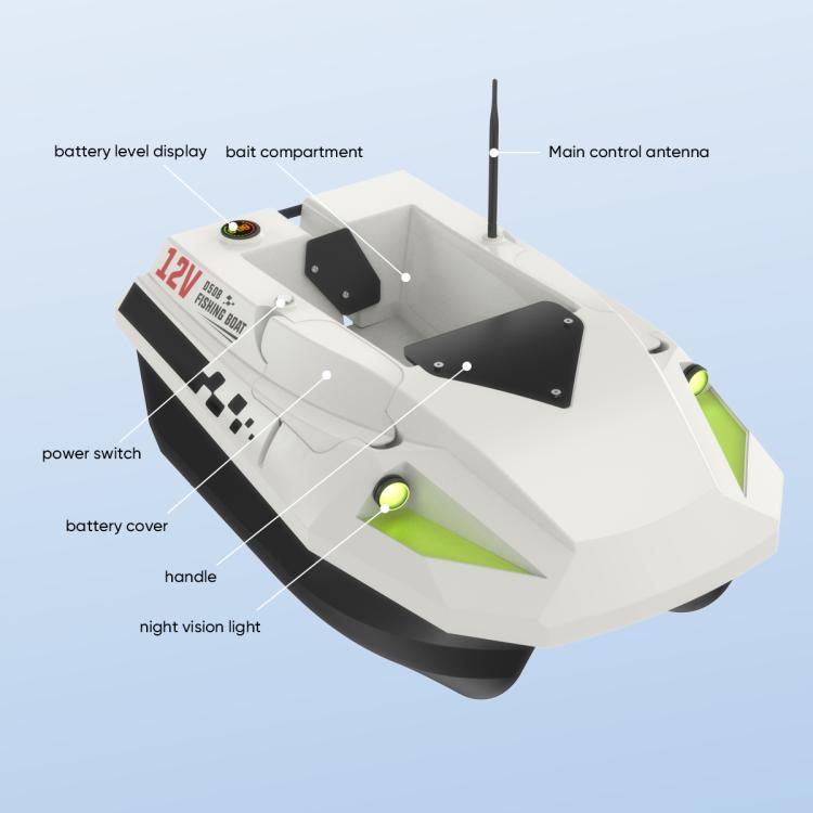 D50B Telecomando GPS per Barca da Pesca con Esche 12V